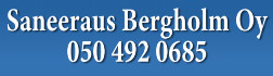 Saneeraus Bergholm Oy logo